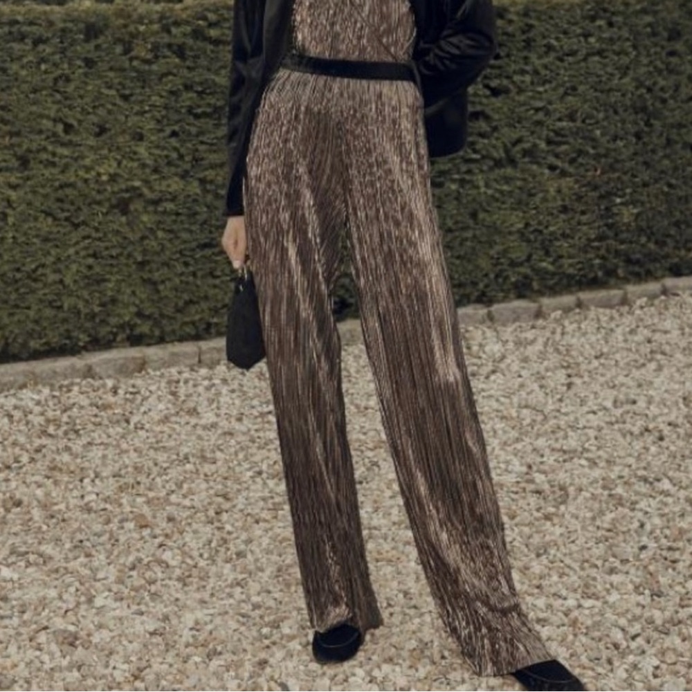 TALL Metallic Jumpsuit